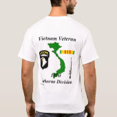 T-shirt 101st Aéroporté (Dos)