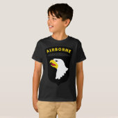 T-shirt 101st Division Aéroportée - Eagles criard (Devant entier)