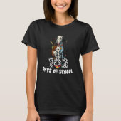 T-shirt 102 Days Of School Dalmatian Dog 102 Day Smarter K (Devant)