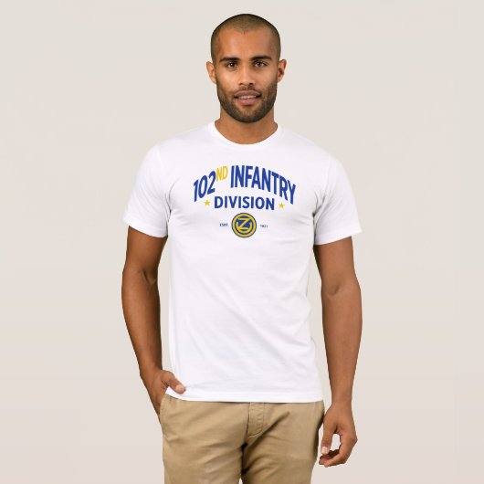 T-shirt 102e division d'infanterie "Ozark" (Devant entier)