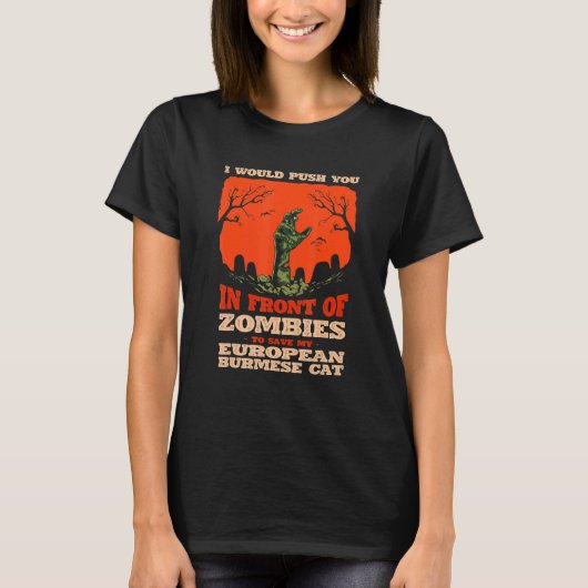 T-shirt 10548100065^Pouvez-Vous Dans Les Zombies Pour Sauv (Devant)