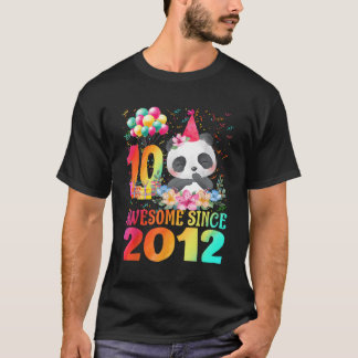 T-shirt 10 10E Panda Awesome Depuis 2012