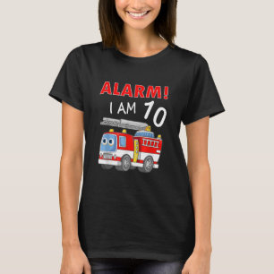 T-shirt 10 ans 10e anniversaire garçon fille pompier