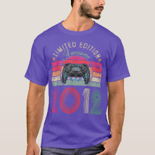 T-shirt 10 Ans Awesome Retro jeu vidéo 10th 2012 Bir