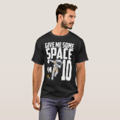 T-shirt 10 ans de l'espace extra-atmosphérique 10e anniver (Devant entier)