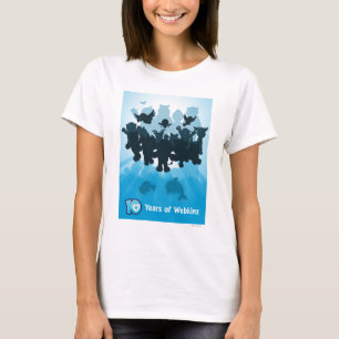 T-shirt 10 ans de silhouette de Webkinz