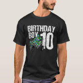 T-shirt 10 Ans Quad Anniversaire Fête ATV 4 Roue 10E (Devant)