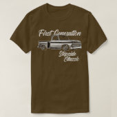 T-shirt 10 Camion C10 classique sur mesure première généra (Design devant)