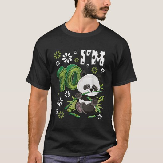 T-shirt 10 Panda 10E Py Animal Panda (Devant)