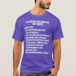 T-shirt 10 Rules Dating My Niece Overprotective Uncle Prot<br><div class="desc">10 Rules Dating My Niece Overprotective Uncle Protective .</div>