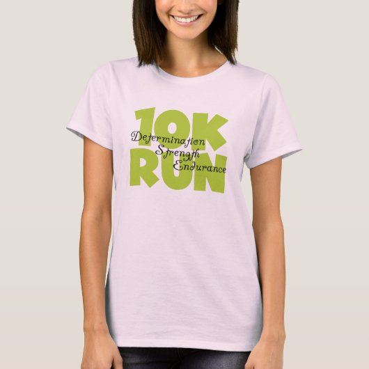 T-shirt 10 Run Spring Green (Devant)