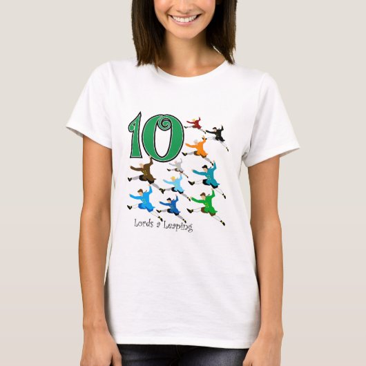 T-shirt 10 seigneurs Leaping (Devant)