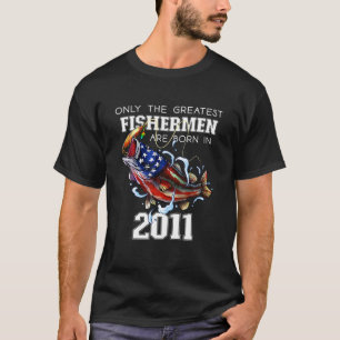 T-shirt 10E Anniversaire 2011 Pêche Pêche Basse Pêche 10 A