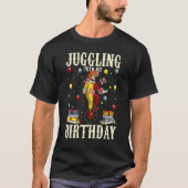 T-shirt 10e anniversaire Clown Circus se jetant dans 10e B (Devant)
