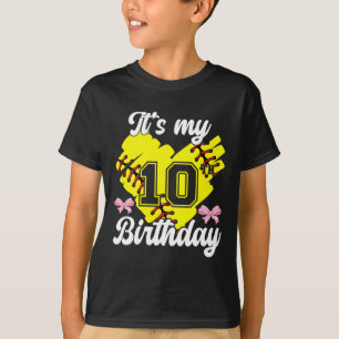 T-shirt 10e anniversaire de Softll Fête d'anniversaire de