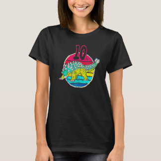 T-shirt 10e anniversaire I Ankylosaurus Magniventris I Fam