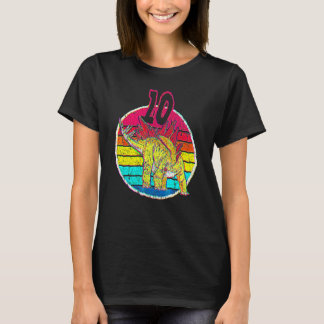 T-shirt 10e match I Stegosaurus Stenops