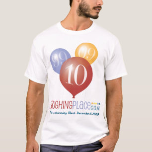 T-shirt 10ème anniversaire de LP, avant/arrière