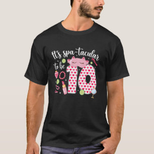 T-shirt 10ème anniversaire de Spa Dix ans Spa Fête d'anniv