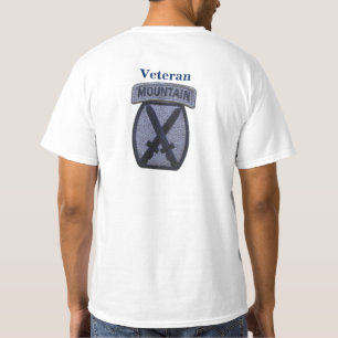 T-shirt 10èmes vétérinaires de vétérans de Fort Drum