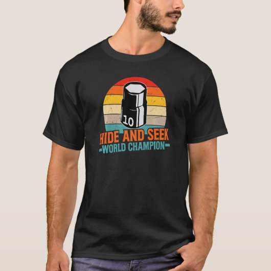 T-shirt 10mm Socket Manquant Caché Et Chercher Champion Du (Devant)