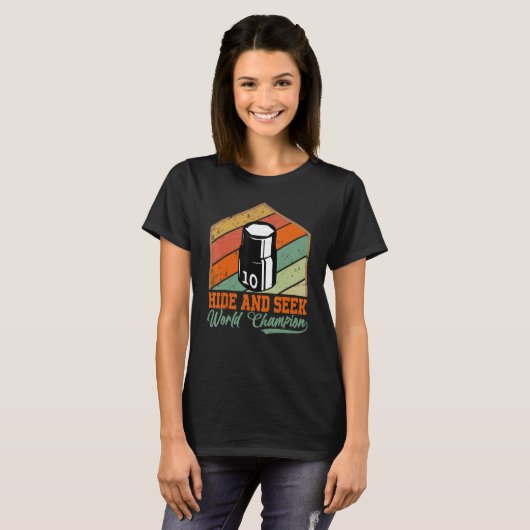 T-shirt 10mm Socket Manquant Caché Et Chercher Champion Du (Devant entier)