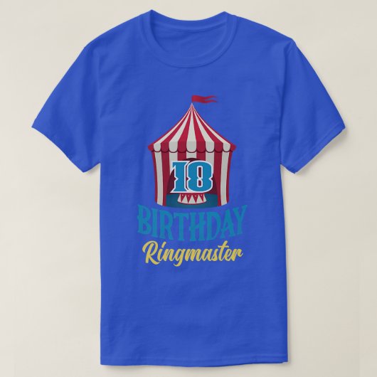 T-shirt 10th Birthday Ringmaster Kids Circus Lover B-day P (Design devant)