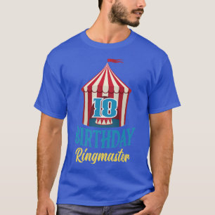 T-shirt 10th Birthday Ringmaster Kids Circus Lover B-day P
