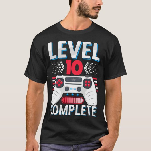 T-shirt 10th Grade Graduation High School Level 10 Complet (Devant)
