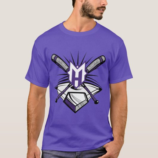 T-shirt 10U avec '23 et nom MH Bat Logo (Devant)