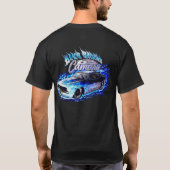 T-shirt 10yr Annv w/Blue flambe 69 Camaro_2sides_dark (Dos)