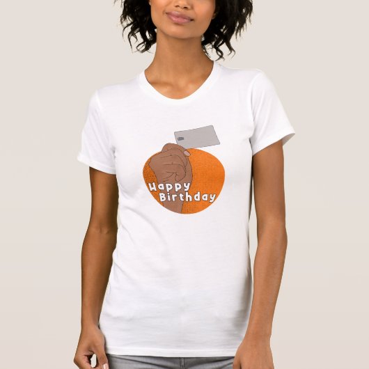 T-shirt 1107 - carte à main005 (Devant)