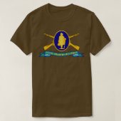 T-shirt 111e Régiment d'infanterie DUI w Br Ribbon X (Design devant)