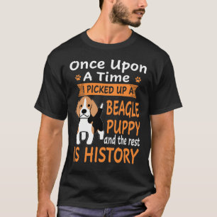 T-shirt 115 Un À La Fois - Chiot Beagle