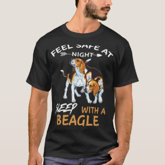 T-shirt 116 Se sentir en sécurité la nuit Dormir avec un B