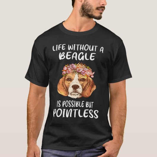 T-shirt 116 Vie Sans Beagle (Devant)