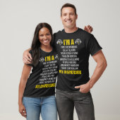 T-shirt 1191 Dispatcher Thin Gold Line I'm A First (Unisexe)