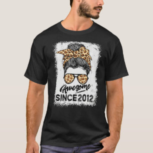 T-shirt 11 ans Awesome depuis 2012 11e anniversaire Ado