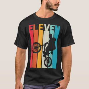T-shirt 11 Ans BMX Anniversaire Cadeau Fête Garçons Dirt B