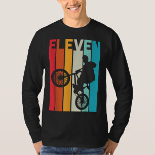 T-shirt 11 Ans BMX Anniversaire Cadeau Fête Garçons Dirt B