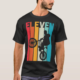 T-shirt 11 Ans BMX Anniversaire Cadeau Fête Garçons Dirt B