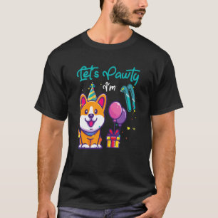 T-shirt 11 Ans Chien de Corgi 11e Anniversaire Faisons la