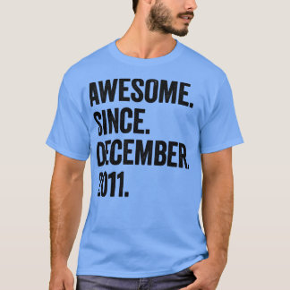 T-shirt 11 Ans Décembre 2011 11e Anniversaire2
