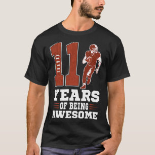 T-shirt 11 ans d'être merveilleux garçon 11e anniversaire