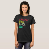 T-shirt 11 Ans Mars 2011 (Devant entier)