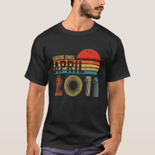 T-shirt 11 Ans Rétro Anniversaire Cadeaux Légende Depuis A