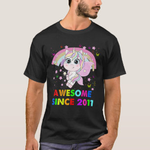 T-shirt 11 Ans Unicorn Cutie 10E Anniversaire Unicorn G
