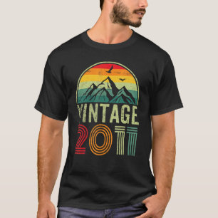 T-shirt 11 ans Vintage 2011 11e anniversaire