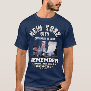 T-shirt 11 septembre Se souvenir