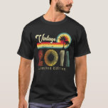 T-shirt 11 Year Old Vintage 2011 Limited Edition 11Th Birt<br><div class="desc">11 Year Old Vintage 2011 Limited Edition 11Th Birt</div>